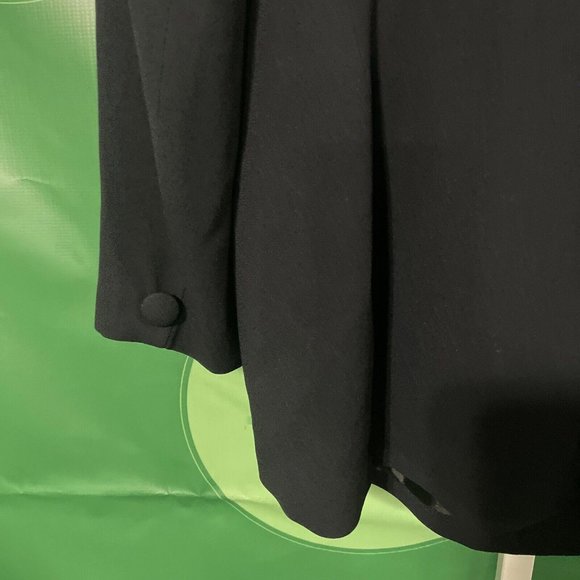 JONES NEW YORK Women's button front relaxed blazer in NAVY  Size 14 - VGUC - Picture 8 of 9